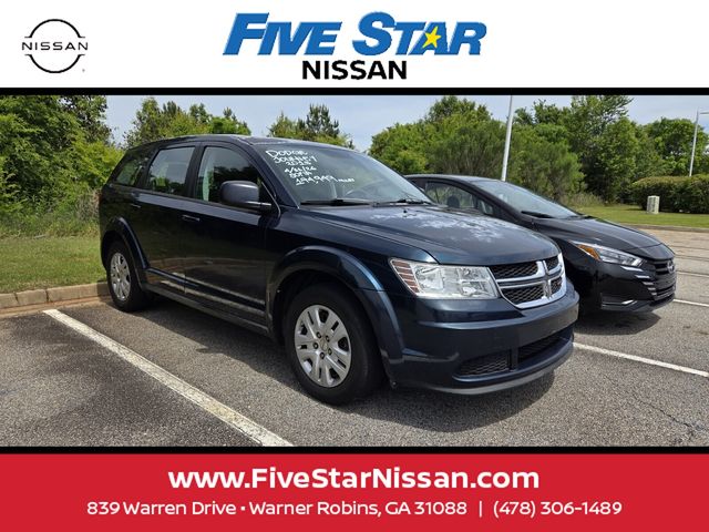 Fathom Blue Pearlcoat 2013 Dodge Journey American Value Package FWD SUV / Crossover Front-Wheel Drive 4-Speed Automatic