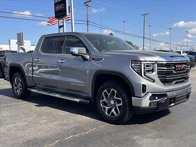Sterling Metallic 2026 GMC Sierra 1500 SLT Crew Cab 4WD Pickup Truck Four-Wheel Drive Automatic