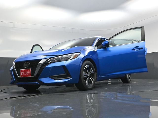 2023 Nissan Sentra SV Blue at DeMontrond Mazda
