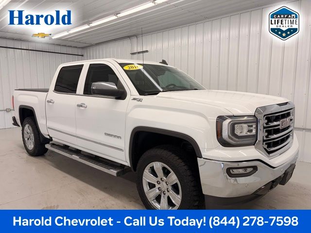Summit White 2016 GMC Sierra 1500 Pickup Truck Four-Wheel Drive 8-Speed Automatic Overdrive