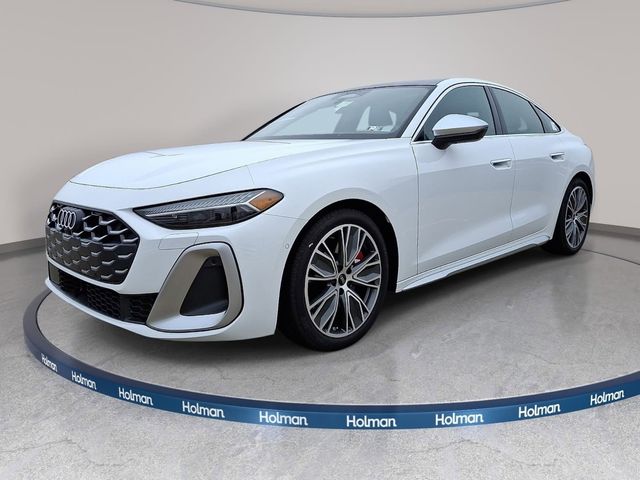 Arkona White 2026 Audi S5 quattro Premium Plus TFSI Sedan All-Wheel Drive 7-Speed Automatic