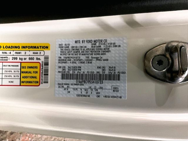 2025 Ford Mustang GT Premium White at Bob Ruth Ford