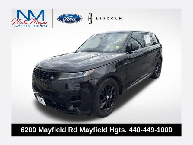 Santorini Black Metallic 2025 Land Rover Range Rover Sport SUV / Crossover All-Wheel Drive 8-Speed Automatic