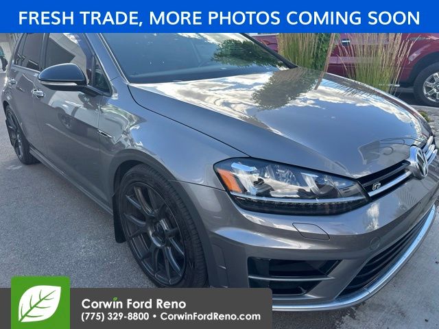 Gray Metallic 2016 Volkswagen Golf R Hatchback All-Wheel Drive 6-Speed Dual Clutch