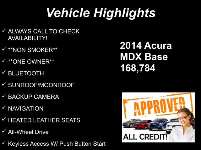 2014 Acura MDX Base w/Tech photo