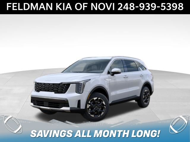 White Pearl 2026 Kia Sorento SUV / Crossover All-Wheel Drive 8-Speed Automatic