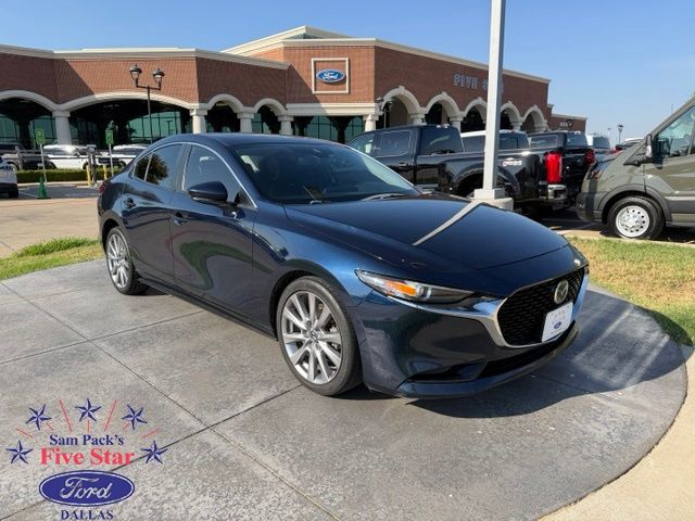 Deep Crystal Blue Mica 2022 Mazda MAZDA3 Sedan Front-Wheel Drive 6-Speed Automatic