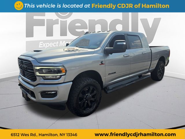 Billet Silver Metallic Clearcoat 2024 RAM 2500 Pickup Truck Four-Wheel Drive 6-Speed Automatic