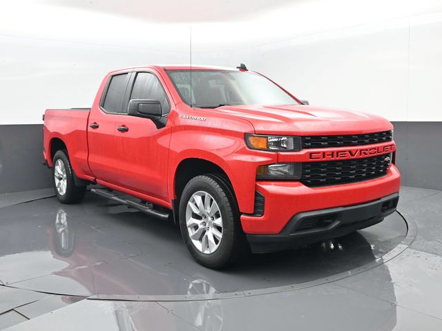 2021 Red Hot Chevrolet Silverado 1500 Custom 4X4 Truck