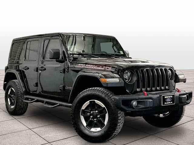2020 Jeep Wrangler Unlimited Rubicon Black at Subaru and VW of Moon Township