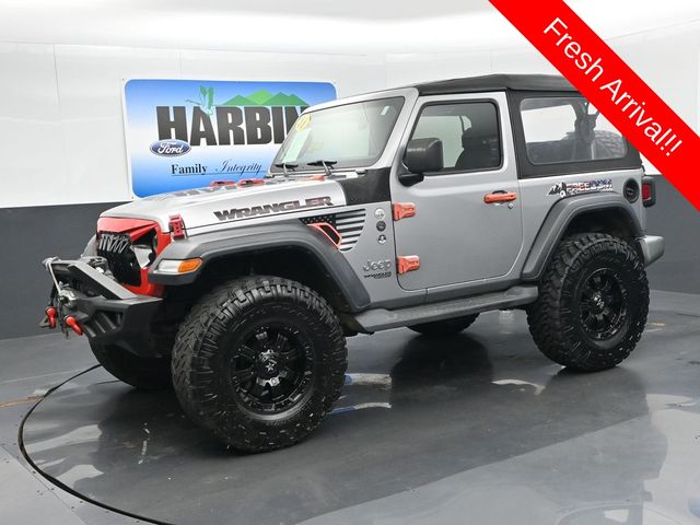 Billet Silver Metallic 2018 Jeep Wrangler SUV / Crossover Four-Wheel Drive 8-Speed Automatic