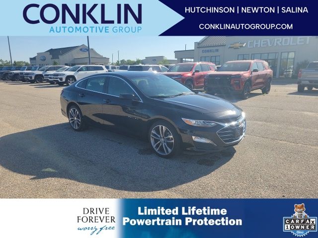 Mosaic Black Metallic 2024 Chevrolet Malibu Sedan Front-Wheel Drive Continuously Variable Transmission