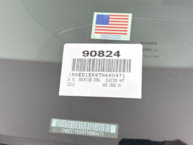 New 2026 Nissan Frontier Truck