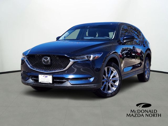 Deep Crystal Blue Mica 2021 Mazda CX-5 Grand Touring AWD SUV / Crossover All-Wheel Drive 6-Speed Automatic