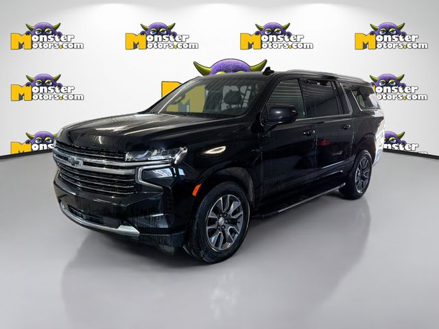 Black 2021 Chevrolet Suburban LT 4WD SUV / Crossover Four-Wheel Drive