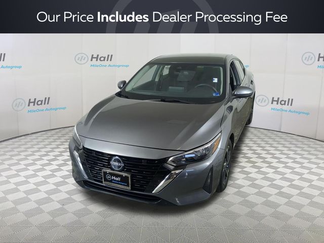Gray (Gun Metallic) 2025 Nissan Sentra Sedan Front-Wheel Drive Continuously Variable Transmission