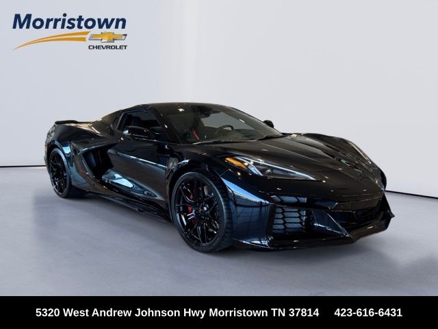 Black 2025 Chevrolet Corvette Z06 3LZ Convertible RWD Convertible Rear-Wheel Drive 8-Speed Dual Clutch