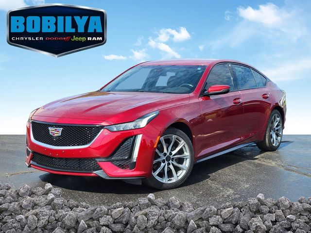 Infrared Tintcoat 2021 Cadillac CT5 Sedan All-Wheel Drive Automatic