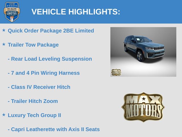 New 2026 Jeep Grand Cherokee L SUV