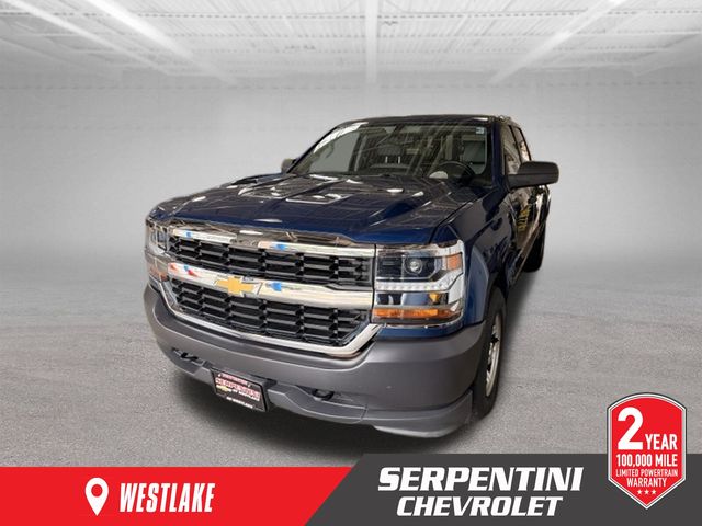 Deep Ocean Blue Metallic 2019 Chevrolet Silverado 1500 Pickup Truck Four-Wheel Drive 6-Speed Automatic Overdrive