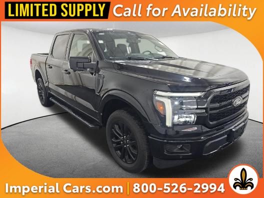 Agate Black Metallic 2026 Ford F-150 Pickup Truck Four-Wheel Drive Automatic
