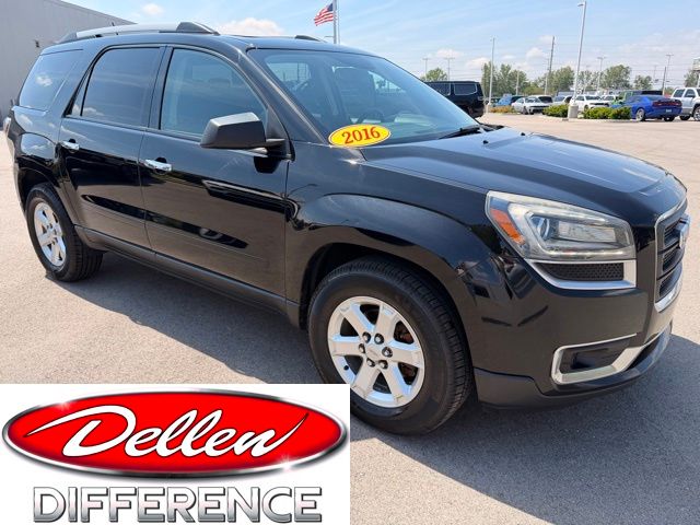 Black (Ebony Twilight Metallic) 2016 GMC Acadia SLE-2 FWD SUV / Crossover Front-Wheel Drive 6-Speed Automatic