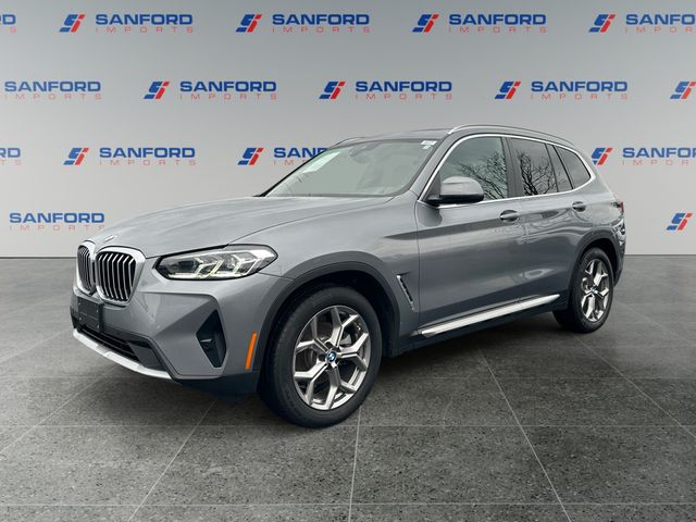 Gray Metallic 2024 BMW X3 xDrive30i AWD SUV / Crossover All-Wheel Drive 8-Speed Automatic