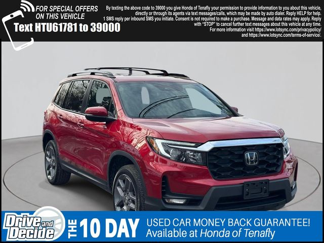 Red 2023 Honda Passport EX-L AWD SUV / Crossover All-Wheel Drive 9-Speed Automatic