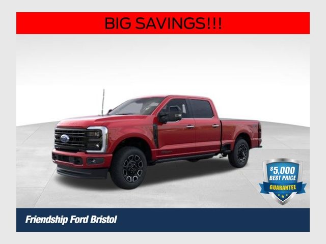 Ruby Red Metallic Tinted Clearcoat 2025 Ford F-250 Super Duty Pickup Truck Four-Wheel Drive Automatic