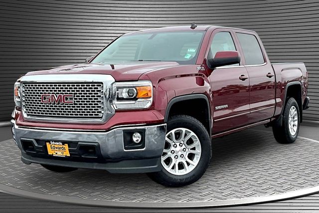 Sonoma Red Metallic 2014 GMC Sierra 1500 Pickup Truck Four-Wheel Drive 6-Speed Automatic Overdrive