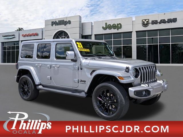 Bright White Clearcoat 2021 Jeep Wrangler SUV / Crossover 8-Speed Automatic