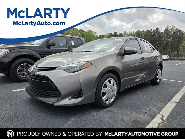 Falcon Gray Metallic 2019 Toyota Corolla LE Sedan Front-Wheel Drive Continuously Variable Transmission