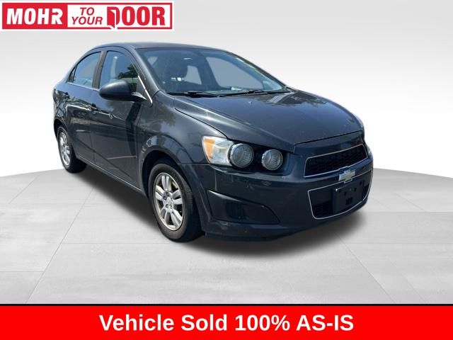 Ashen Gray Metallic 2015 Chevrolet Sonic Sedan Front-Wheel Drive 6-Speed Automatic