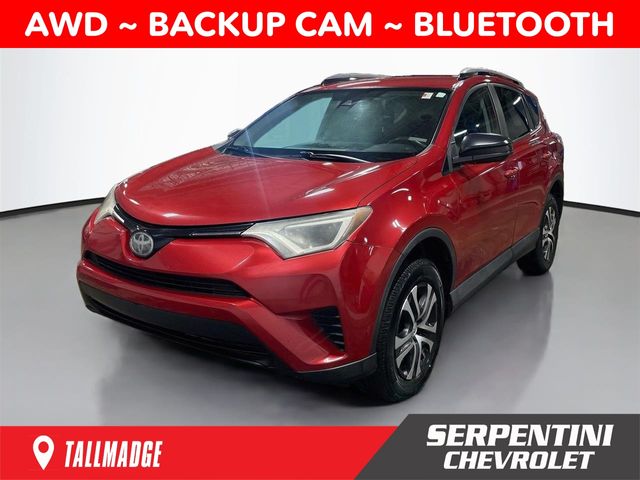 Barcelona Red Metallic 2017 Toyota RAV4 SUV / Crossover All-Wheel Drive 6-Speed Automatic