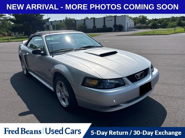 Silver 2000 Ford Mustang Convertible Rear-Wheel Drive 5-Speed Manual