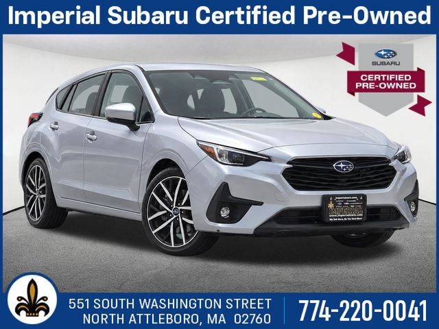 Ice Silver Metallic 2025 Subaru Impreza Wagon All-Wheel Drive Continuously Variable Transmission