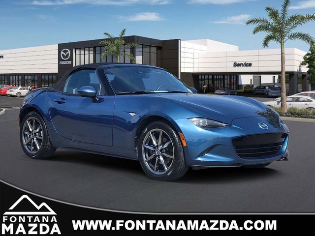Eternal Blue 2020 Mazda MX-5 Miata Grand Touring RWD Convertible Rear-Wheel Drive 6-Speed Automatic
