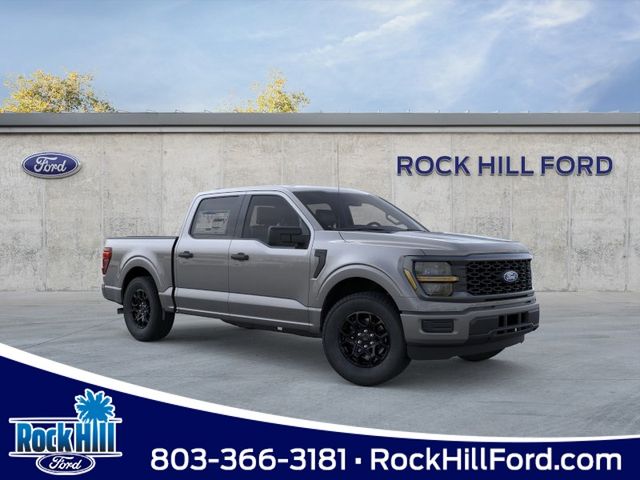 Gray Metallic 2026 Ford F-150 STX 4dr SuperCrew RWD Pickup Truck 4X2 Automatic