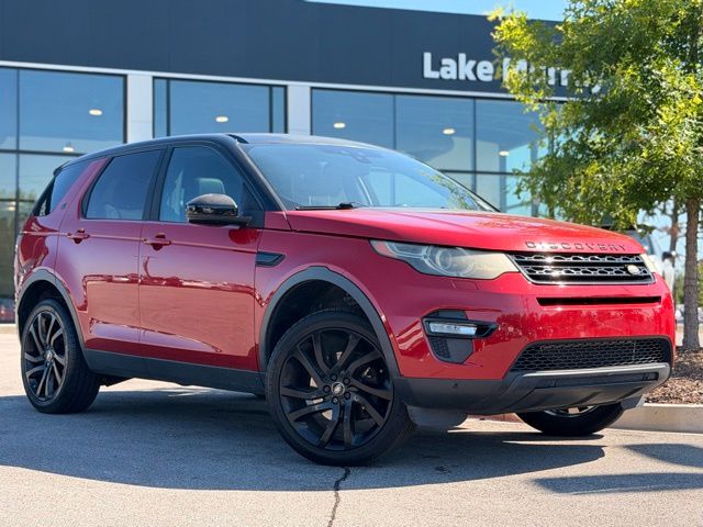 Firenze Red Metallic 2016 Land Rover Discovery Sport HSE LUX SUV / Crossover All-Wheel Drive 9-Speed Automatic