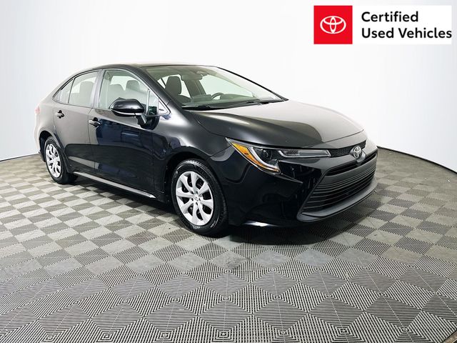 Midnight Black Metallic 2024 Toyota Corolla Sedan Front-Wheel Drive Continuously Variable Transmission