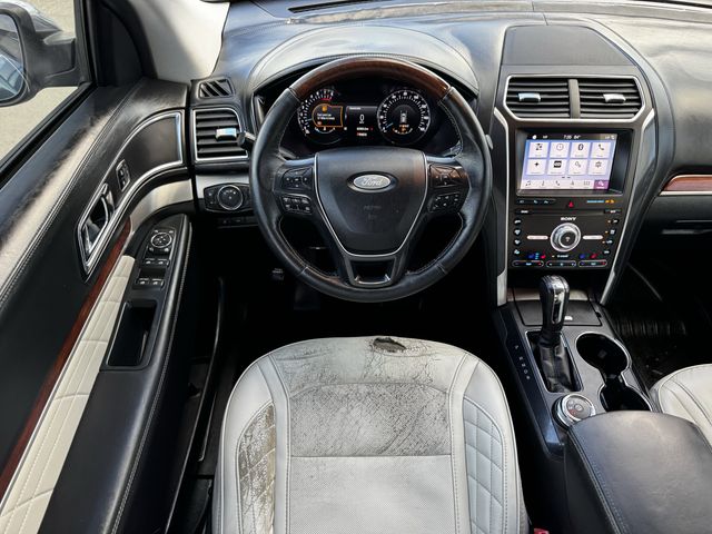 2019 Ford Explorer Platinum Blue at Bayway Chrysler Dodge Jeep Ram