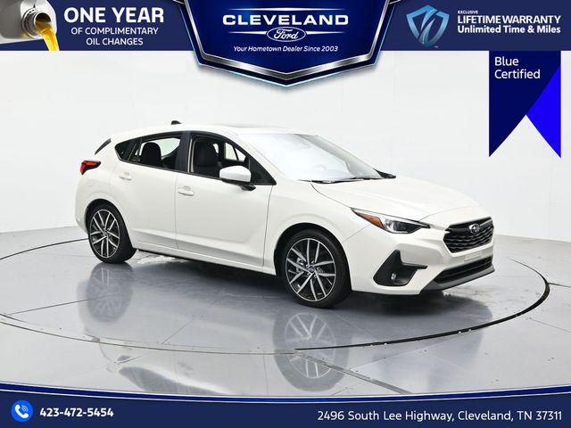 Crystal White Pearl 2025 Subaru Impreza Wagon All-Wheel Drive Continuously Variable Transmission