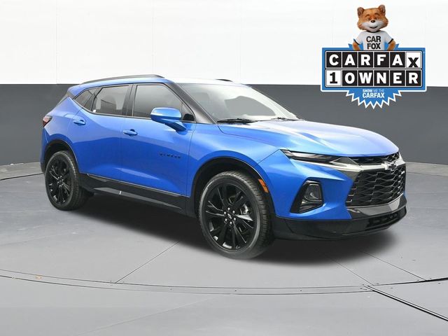 Bright Blue Metallic 2021 Chevrolet Blazer RS FWD SUV / Crossover Front-Wheel Drive 9-Speed Automatic