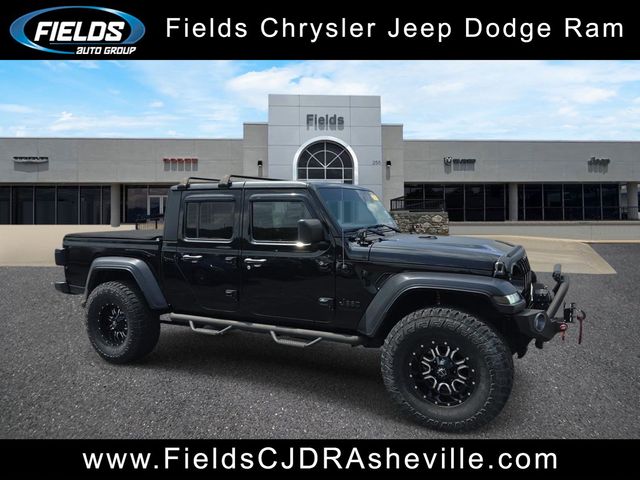 Black Clearcoat 2020 Jeep Gladiator Pickup Truck Four-Wheel Drive 8-Speed Automatic