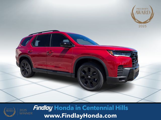 RADIANT RED 2026 Honda Pilot Black Edition AWD SUV / Crossover All-Wheel Drive Automatic