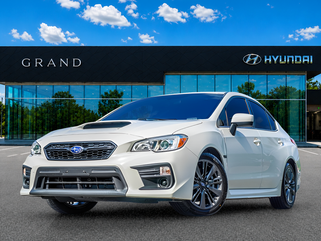 Crystal White Pearl 2021 Subaru WRX Sedan All-Wheel Drive 6-Speed Manual