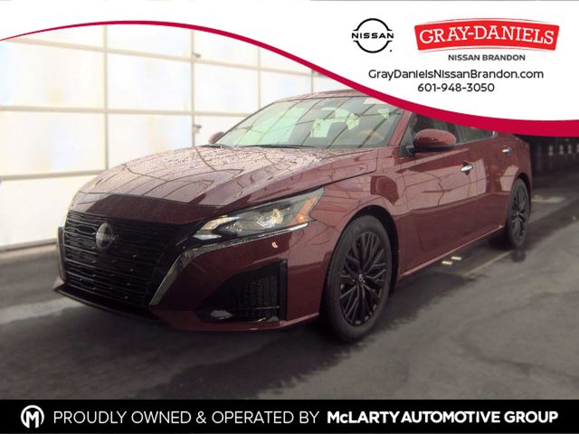 Red (Scarlet) 2025 Nissan Altima Sedan Front-Wheel Drive Continuously Variable Transmission