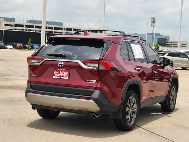 2024 Toyota RAV4 Hybrid Limited Red at Community Toyota