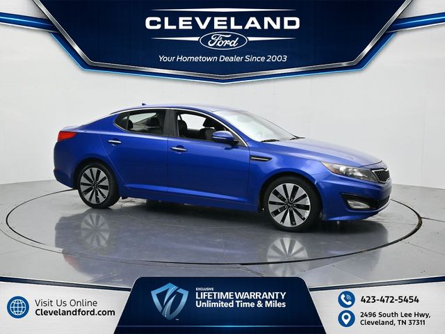 Corsa Blue 2012 Kia Optima Sedan Front-Wheel Drive 6-Speed Automatic