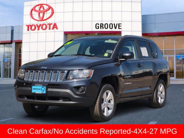 Gray (Maximum Steel Metallic Clearcoat) 2014 Jeep Compass SUV / Crossover Four-Wheel Drive 6-Speed Automatic